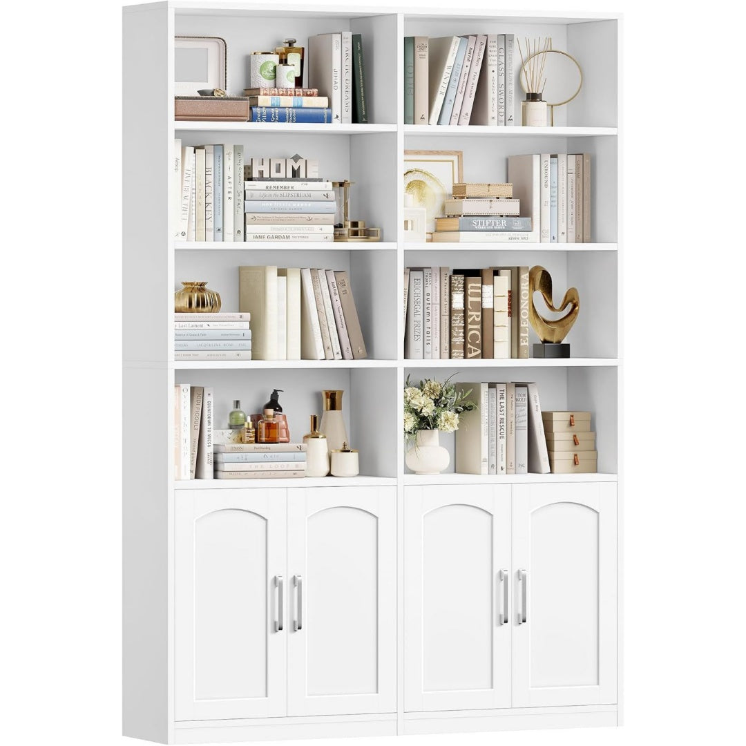 Linea essenziale librerie in legno impermeabile da parete