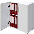 Linea essenziale credenze e buffet in legno bianco