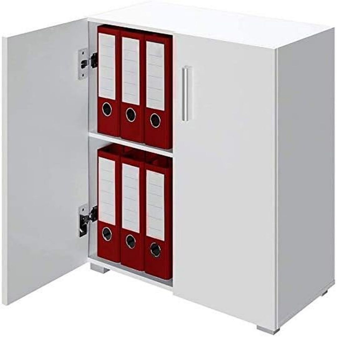 Linea essenziale credenze e buffet in legno bianco