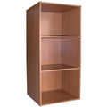 Profilo moderno librerie in legno rosso