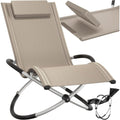 Profilo moderno lettini pieghevole beige