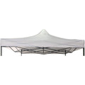 Profilo moderno gazebo in tessuto impermeabile bianco