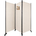 Profilo moderno paraventi pieghevole beige