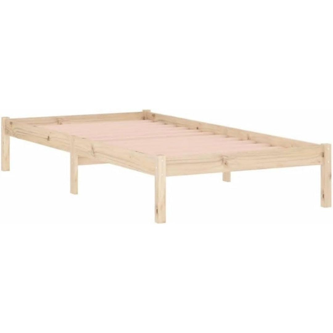 Linea essenziale basi a doghe in legno oro