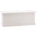Profilo moderno cassapanche in legno bianco