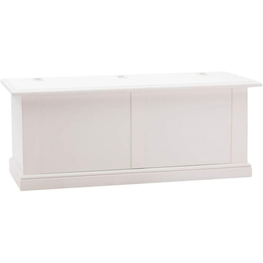 Profilo moderno cassapanche in legno bianco