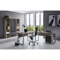 Linea essenziale set arredo studio in metallo antracite
