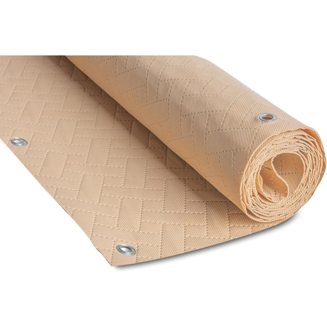Profilo moderno schermi divisori e protettivi per balconi in metallo impermeabile beige