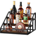 Linea essenziale porta bottiglie da vino in legno antiscivolo